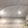 Карниз для ванной Угловой Асимметричный Дуга 150х105 (Усиленный 20 мм) фото 9