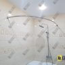 Карниз для ванной Угловой Асимметричный Дуга 150х105 (Усиленный 20 мм) фото 11