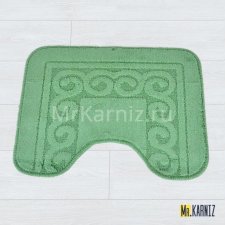 Коврик для туалета ТН зеленый