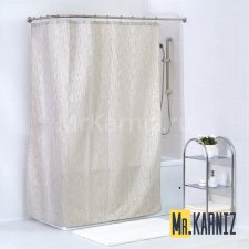 Штора для ванной Жаккард Paint Mark