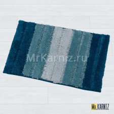 Коврик для ванной Градиент голубой
