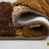 Коврик для ванной Градиент коричневый фото 3
