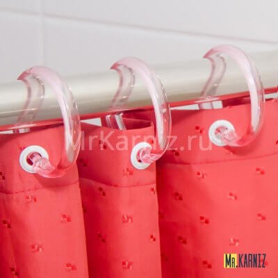 Кольца для штор Lokee pink