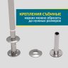 Карниз для ванны Bas Камея Про Передний борт 160х95 Усиленный 25 мм MrKARNIZ фото 4