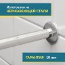 Карниз для ванны Mirsant Ялта Угловой 130х90 Усиленный 25 мм MrKARNIZ фото 2