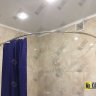 Карниз для ванны Mirsant Ялта Угловой 130х90 Усиленный 25 мм MrKARNIZ фото 10